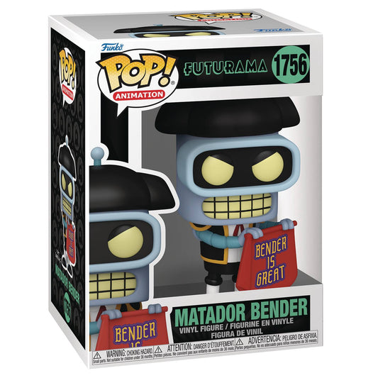 Funko Pop! Animation Futurama - Matador Bender - 1756