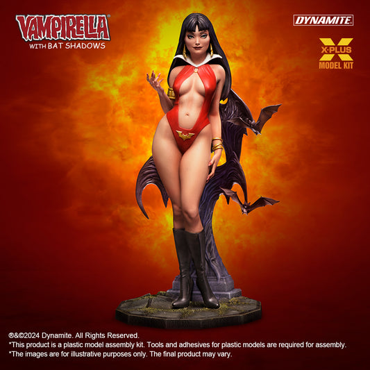 X-PLUS - VAMPIRELLA WITH BAT SHADOWS 1/8 SCALE PLASTIC MODEL KIT