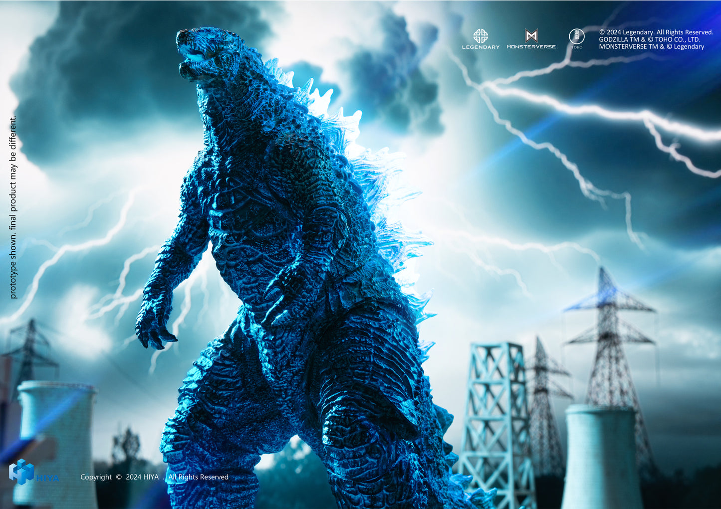 GODXILLA KONG NEW EMPIRE EXQ BASIC ENERGIZED GODZILLA PX EXCLUSIVE ACTION FIGURE (PREORDER)