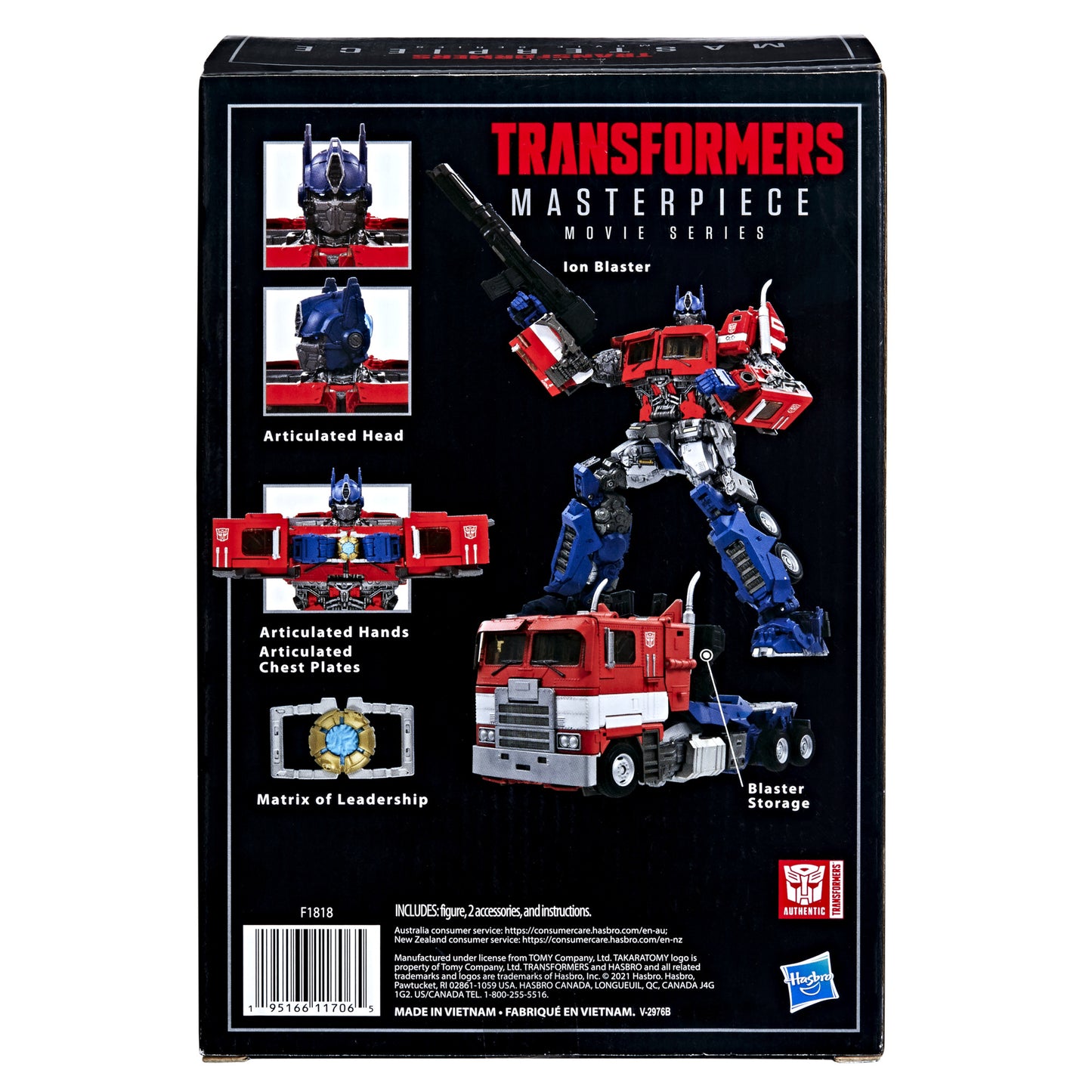 TRANSFORMERS MASTERPIECE MPM-12 BB OPTIMUS ACTION FIGURE RE-RUN