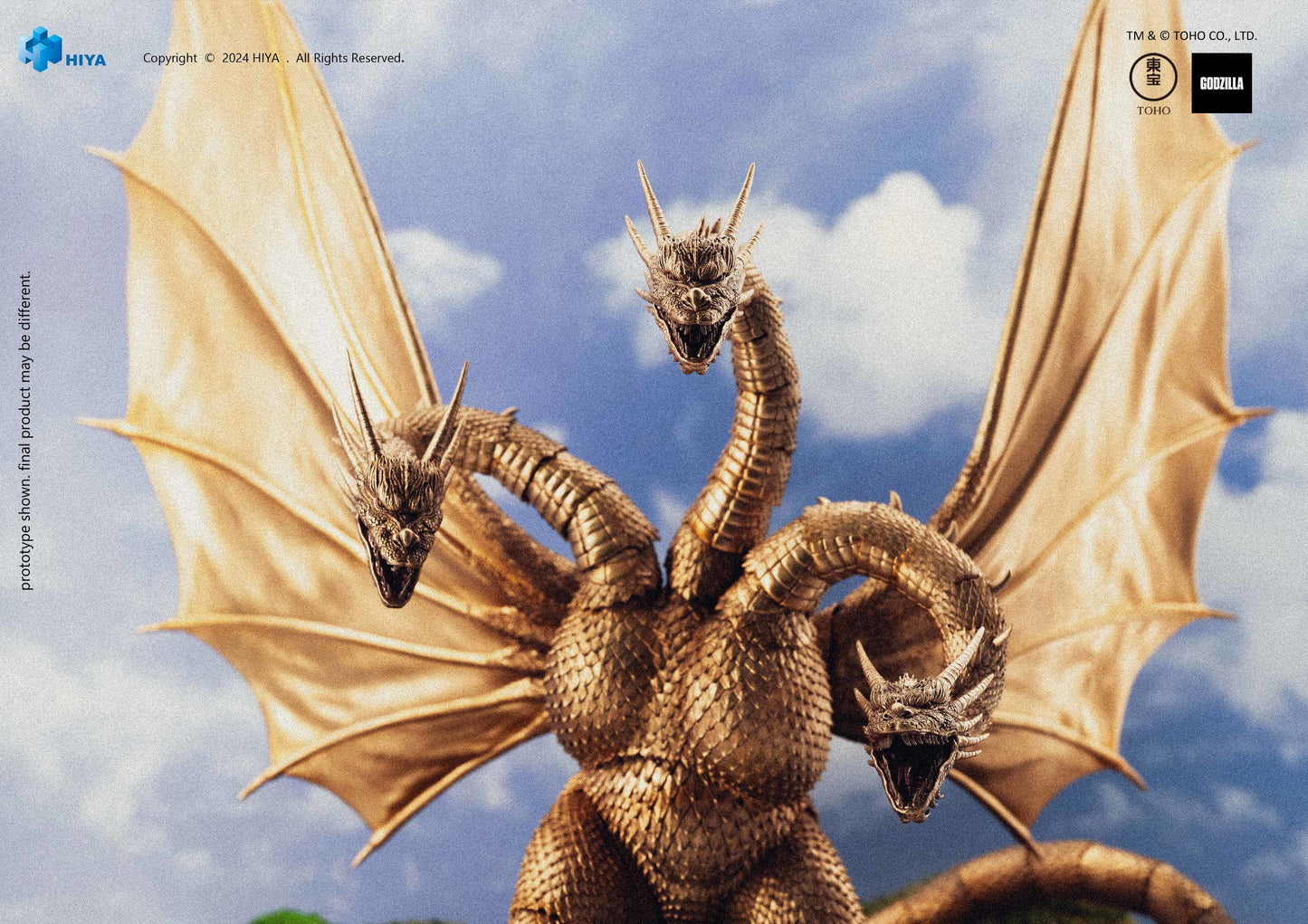 GODZILLA VS KING GHIDORAH EXQ BASIC KING GHIDORAH PX EXCLUSIVE ACTION FIGURE - (PREORDER)