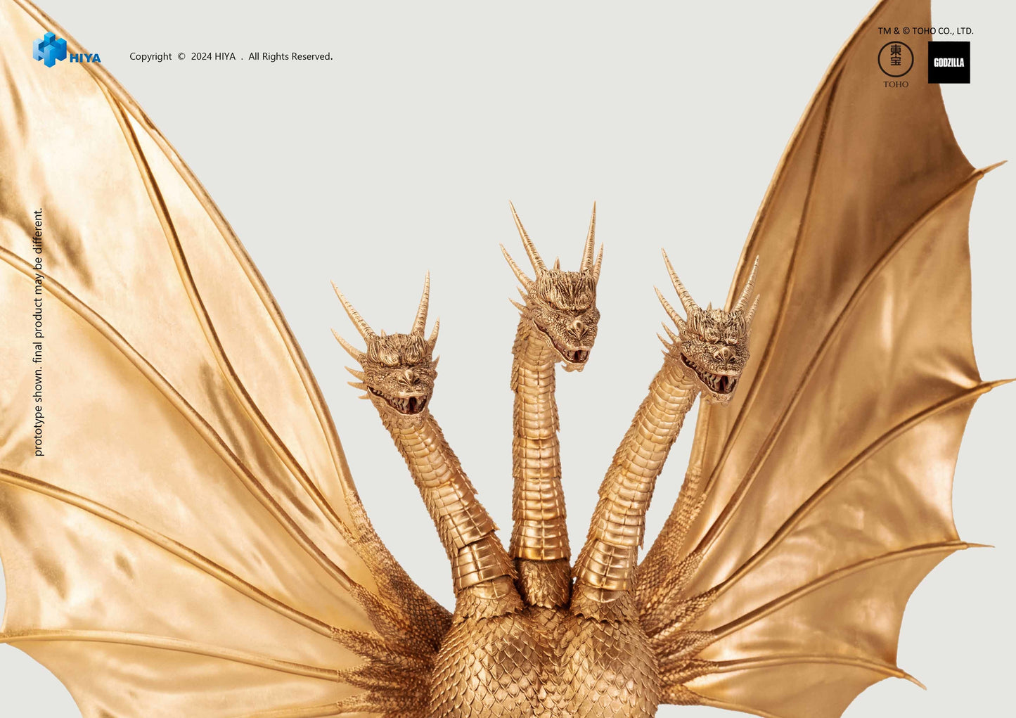 GODZILLA VS KING GHIDORAH EXQ BASIC KING GHIDORAH PX EXCLUSIVE ACTION FIGURE - (PREORDER)