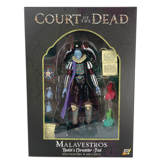 Court of the Dead - Malavestros - Death's Chronicler - Fool - 1/18th Action Figure