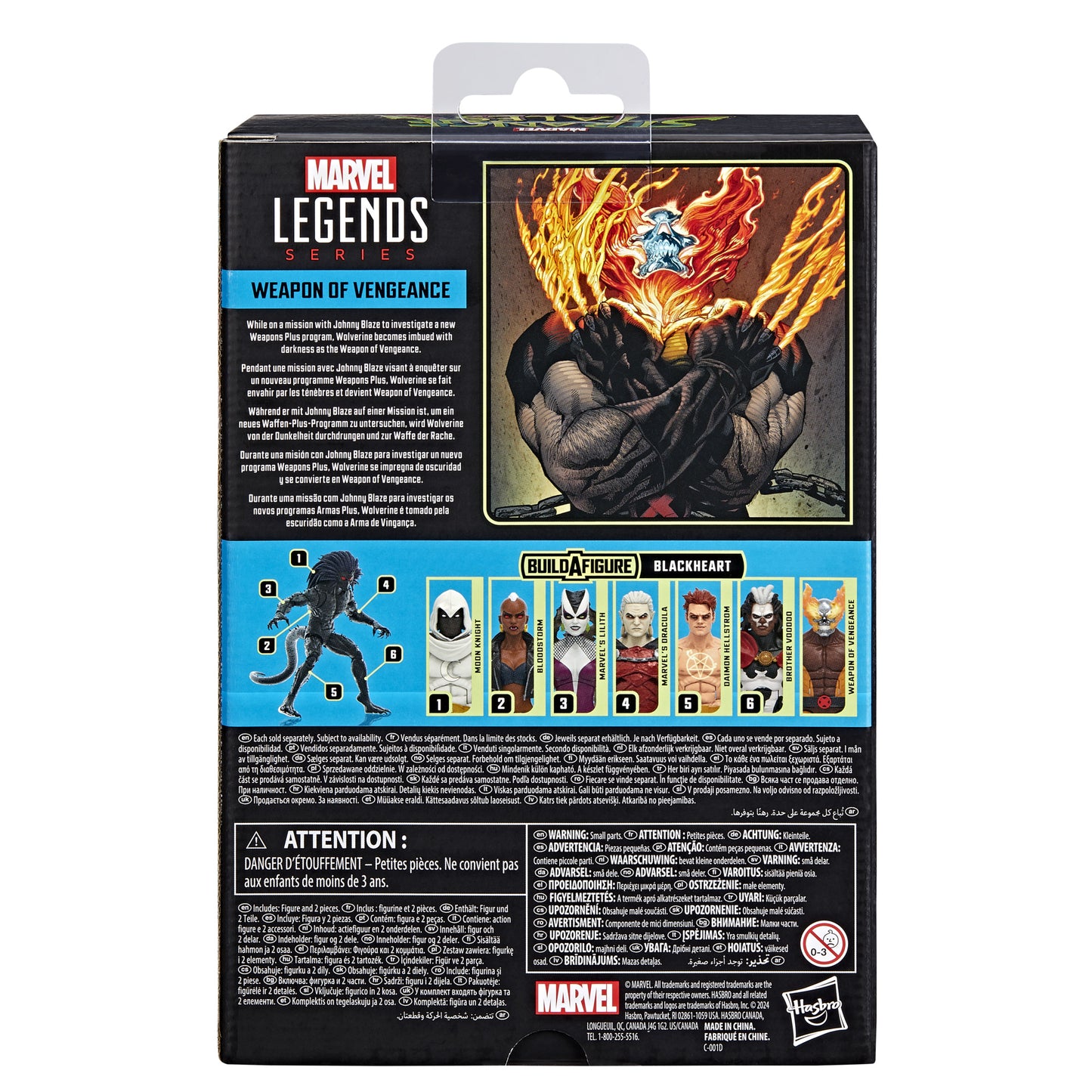 Marvel Legends Strange Tales - Weapon of Vengeance - Blackheart Build a Figure