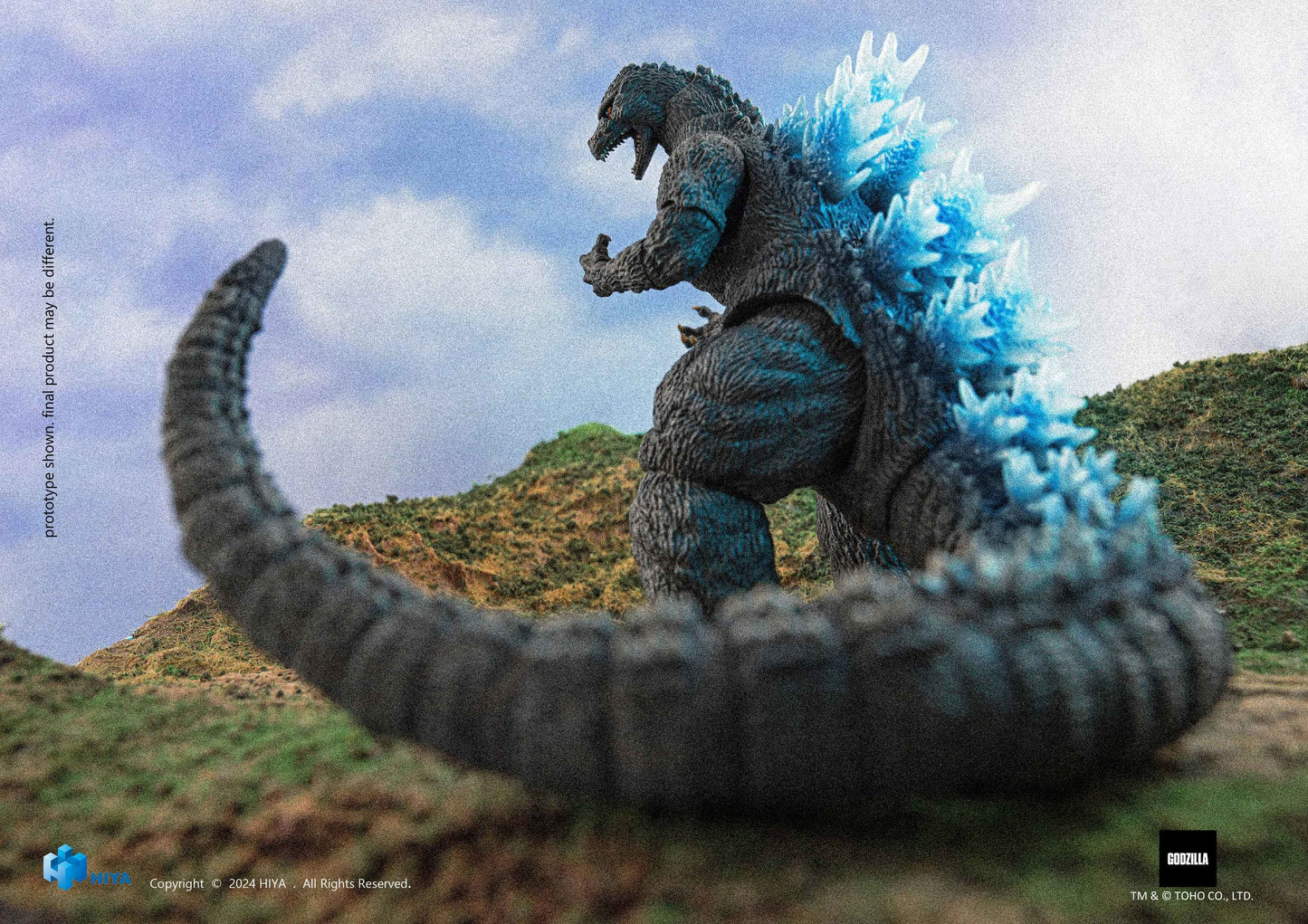 GODZILLA VS GHIDORAH EXQ BASIC HEAT GODZILLA HOKKAIDO PX EXCLUSIVE ACTION FIGURE (PREORDER)