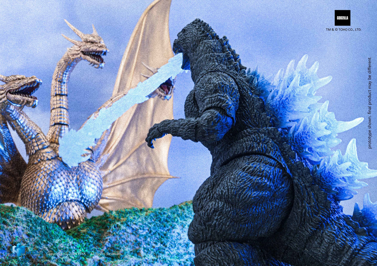 GODZILLA VS GHIDORAH EXQ BASIC HEAT GODZILLA HOKKAIDO PX EXCLUSIVE ACTION FIGURE (PREORDER)