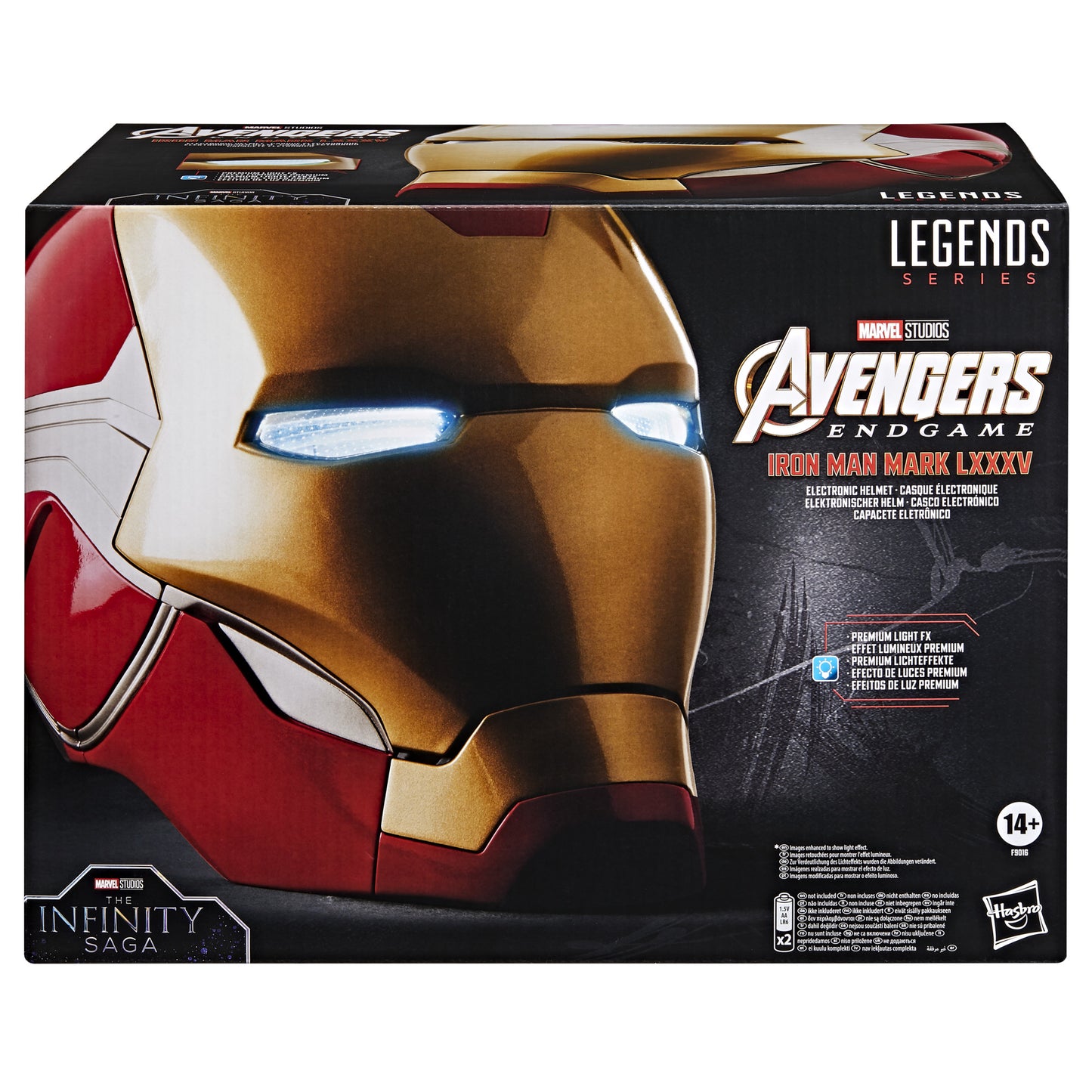 Avengers: Endgame Marvel Legends Iron Man Mark LXXXV 1:1 Scale Wearable Electronic Helmet ( Mark 85)