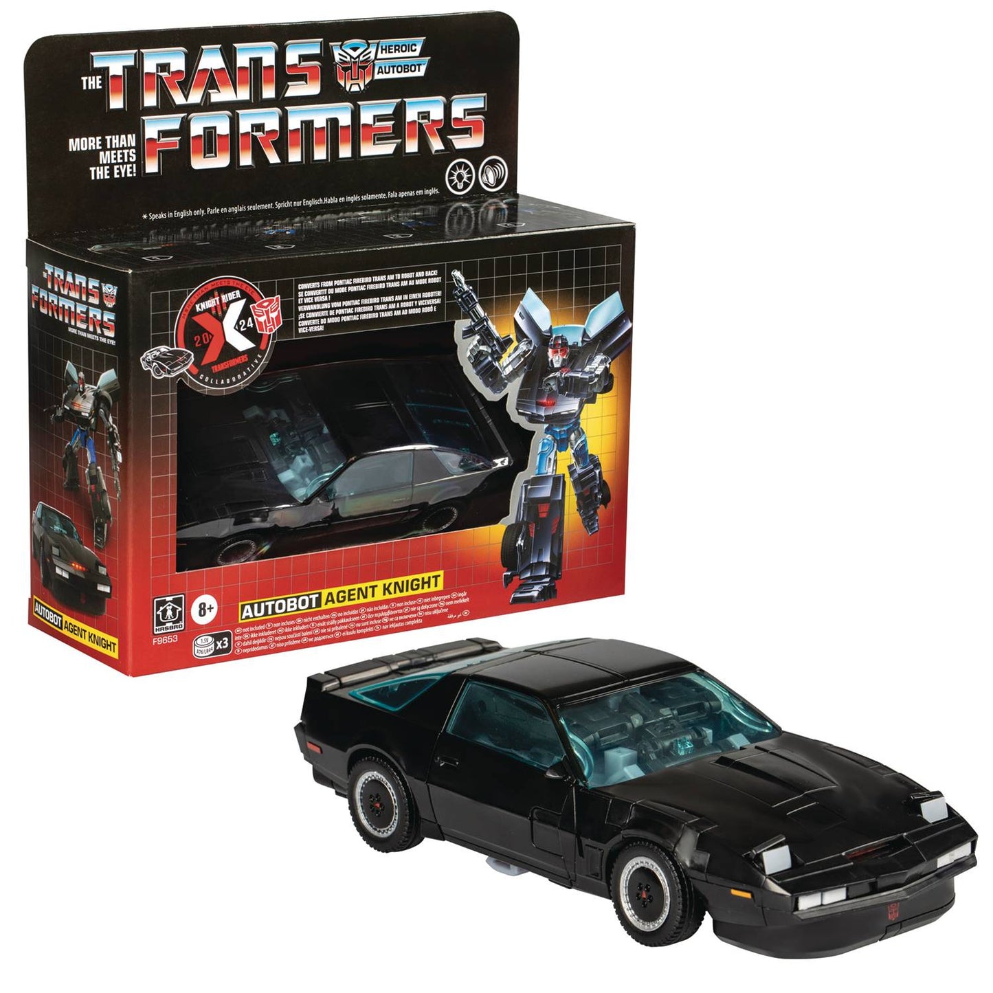 Transformers - Autobot Agent Knight - Knight Rider 2024 Collaborative