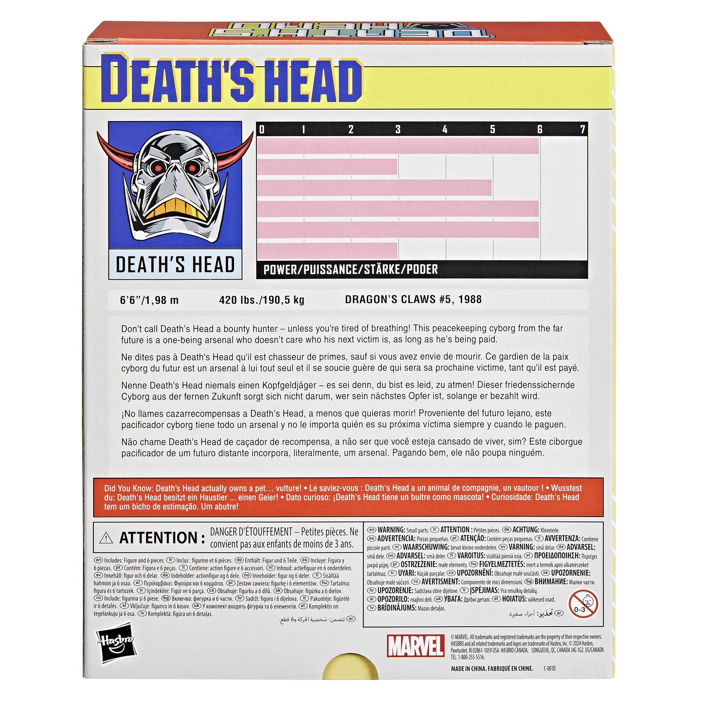 Marvel Legends - Death's Head Deluxe 6in Action Figure