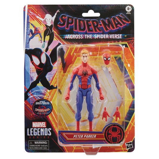 Spider-Man: Across the Spider-Verse Marvel  Legends Peter Parker Action Figure