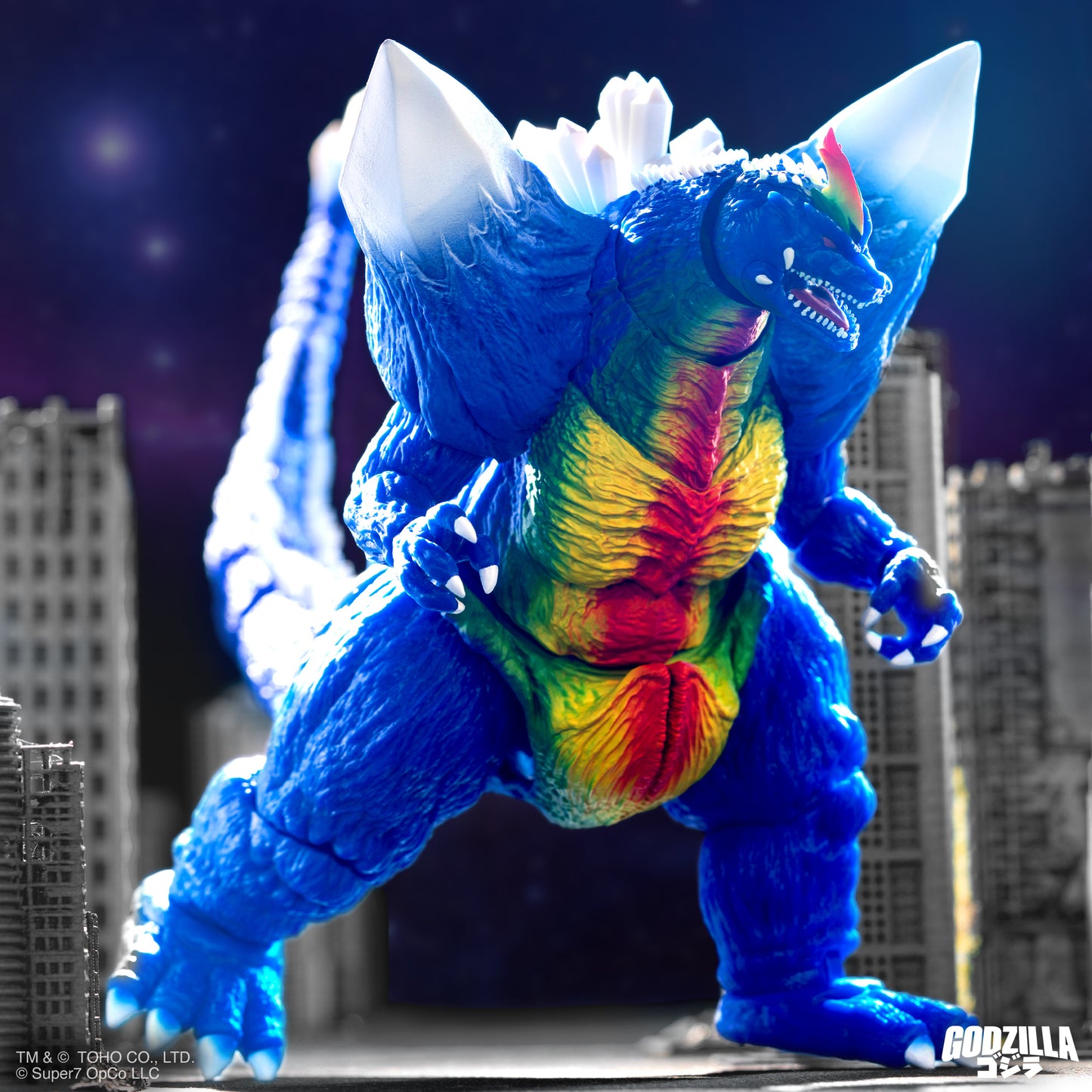 SUPER7 - GODZILLA TOHO ULTIMATES SPACEGODZILLA MOVIE POSTER ACTION FIGURE