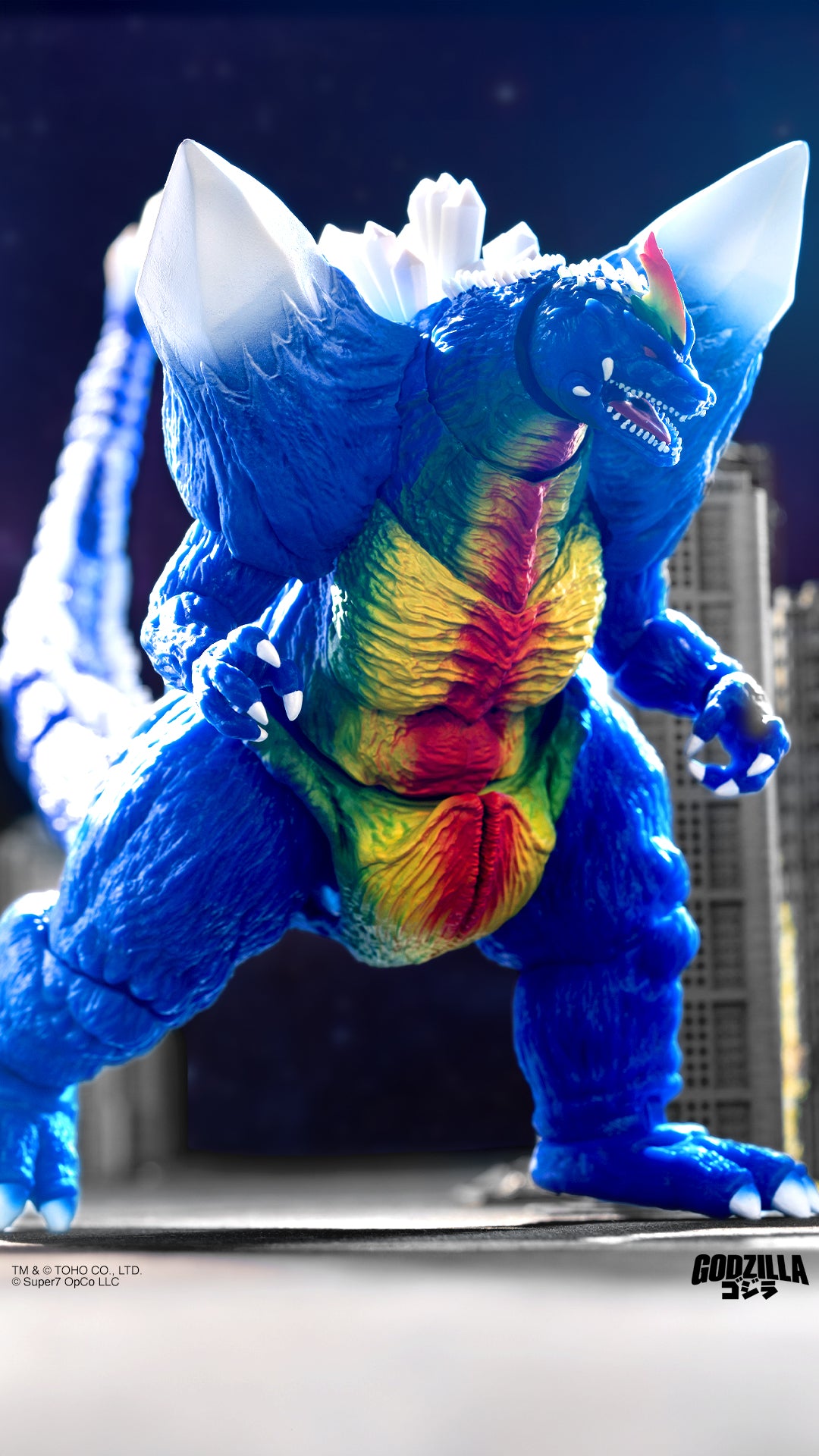 SUPER7 - GODZILLA TOHO ULTIMATES SPACEGODZILLA MOVIE POSTER ACTION FIGURE