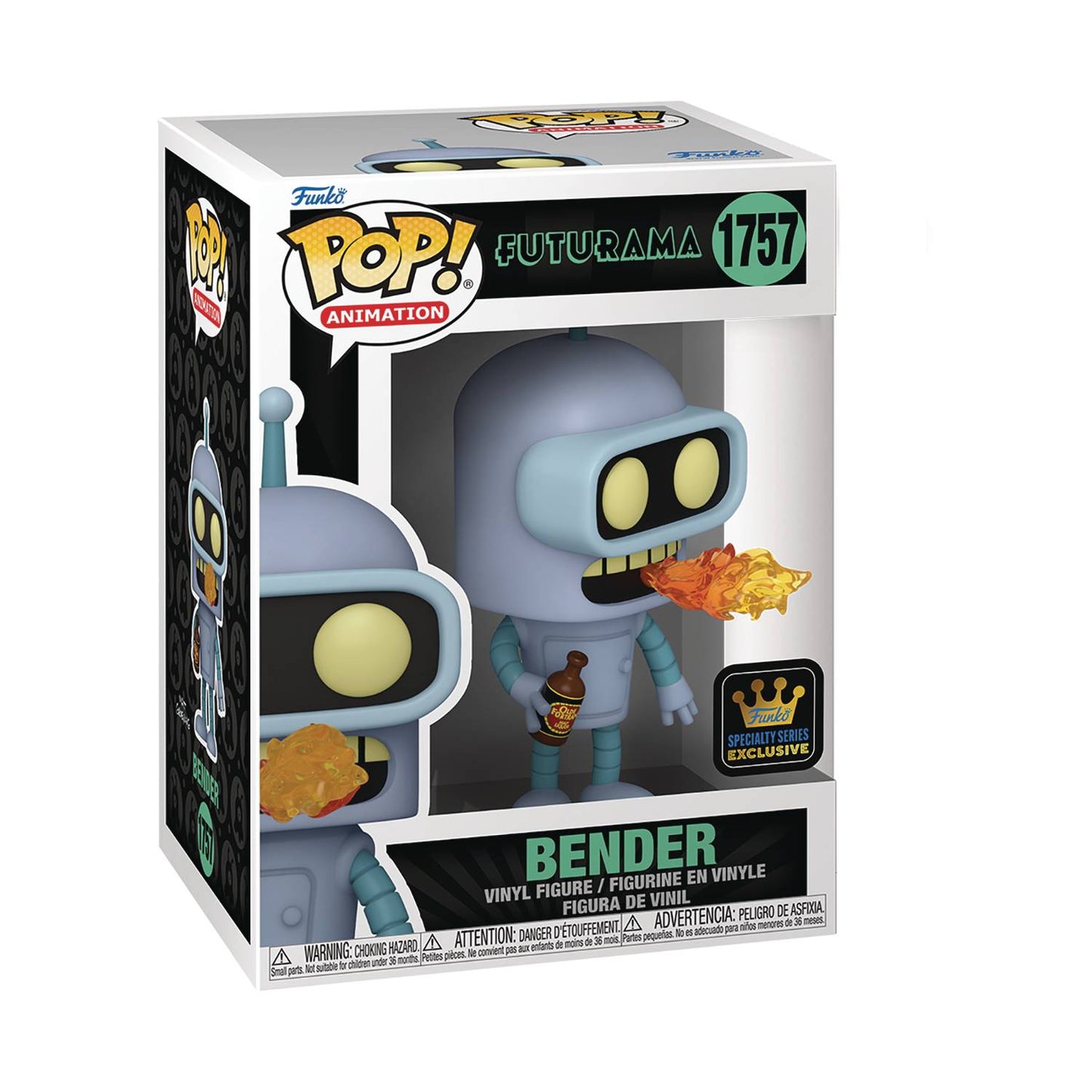 Funko Pop! Animation - Futurama - Bender (Specialty Series Exclusive) - 1757