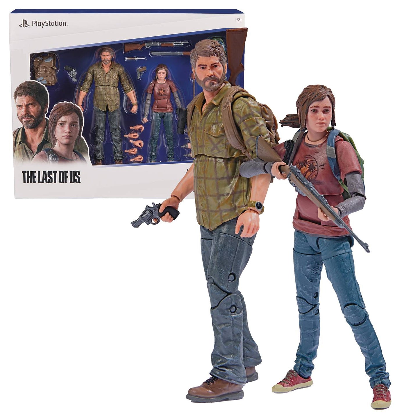 PlayStation Last of Us - Joel & Ellie - Two Pack 6in Figures