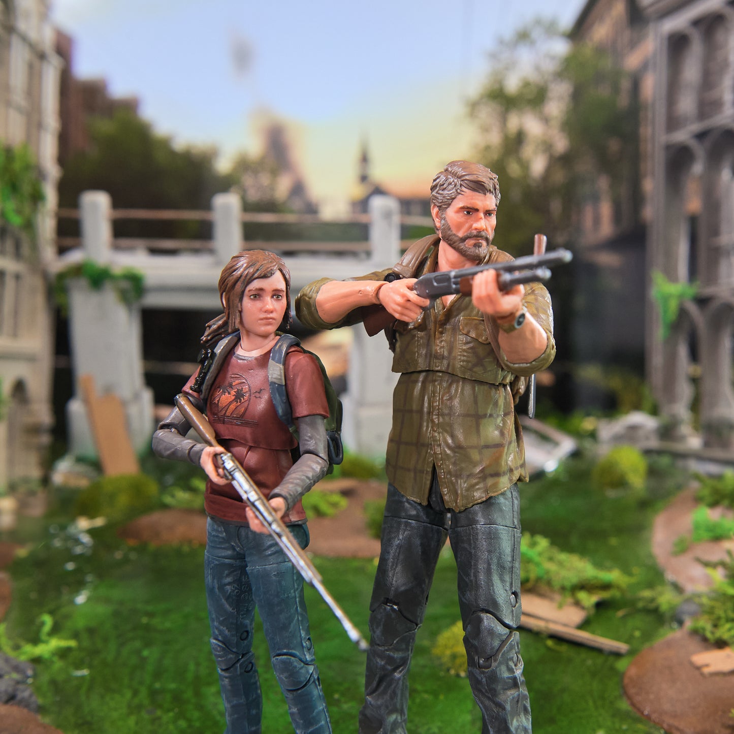 PlayStation Last of Us - Joel & Ellie - Two Pack 6in Figures