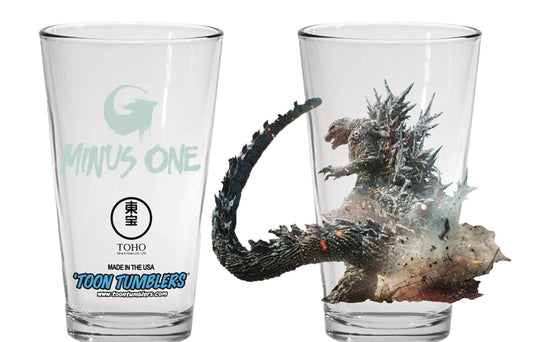 TOON TUMBLERS GODZILLA MINUS ONE PINT GLASS