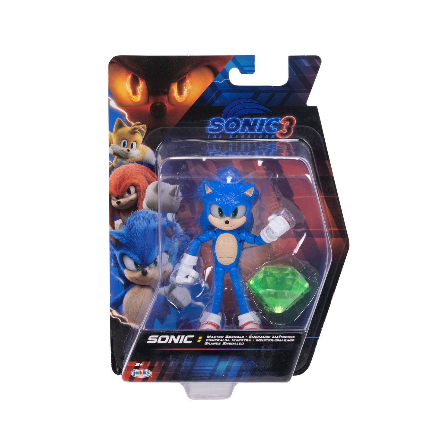 SONIC THE HEDGHOG 3 MOVIE - SONIC - 5IN ACTION FIGURE WAVE 3