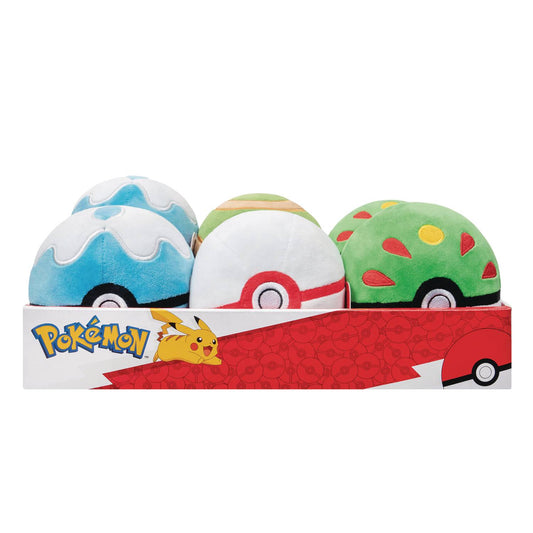 Pokémon Pokéball Plush 5in (Style Varies) Jazwares