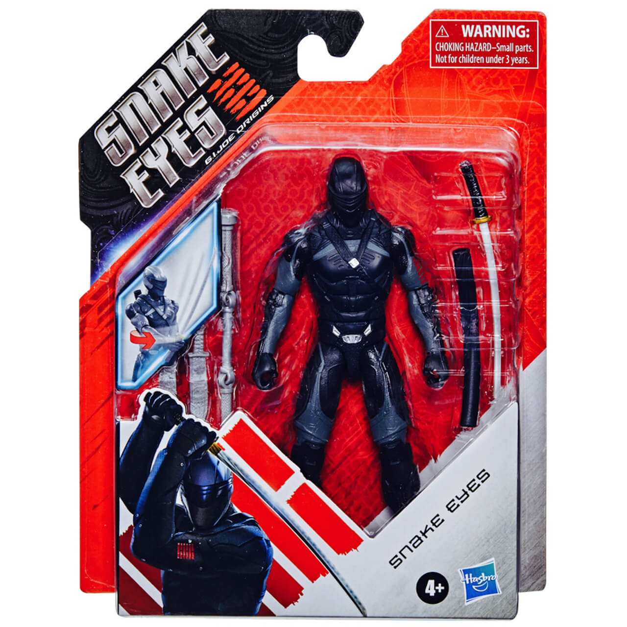 Snake Eyes: G.I. Joe Origins - Snake Eyes - 6" Action Figure