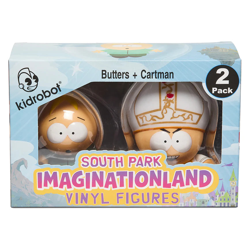 kidrobot - South Park - Butters + Cartman - Imaginationland - Vinyl Mini Figures - 2 Pack