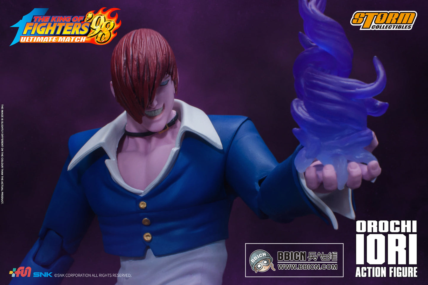 Storm Collectibles - The King of Fighters '98 - Orochi Iori 1/12 Scale Action Figure - BBICN Exclusive (OPEN BOX)