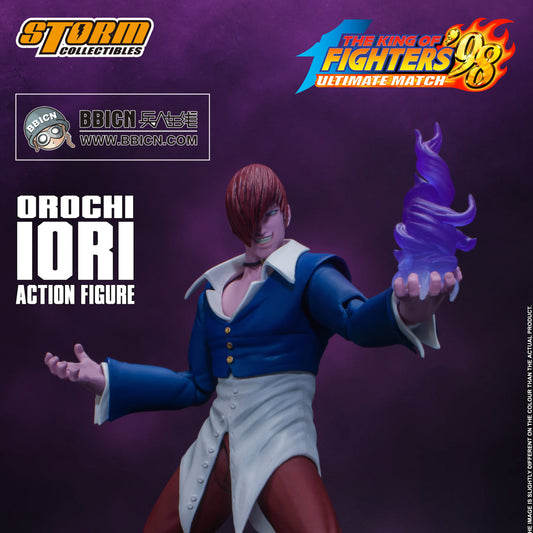 Storm Collectibles - The King of Fighters '98 - Orochi Iori 1/12 Scale Action Figure - BBICN Exclusive (OPEN BOX)