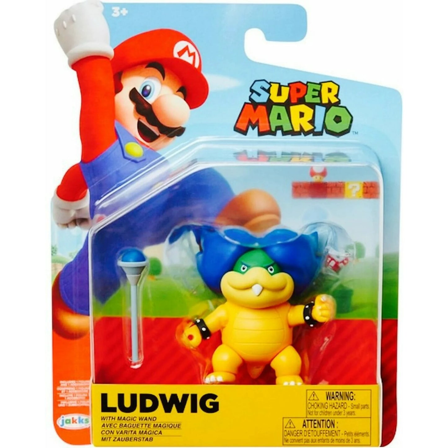 Jakks Pacific - Super Mario Ludwig with Wand
