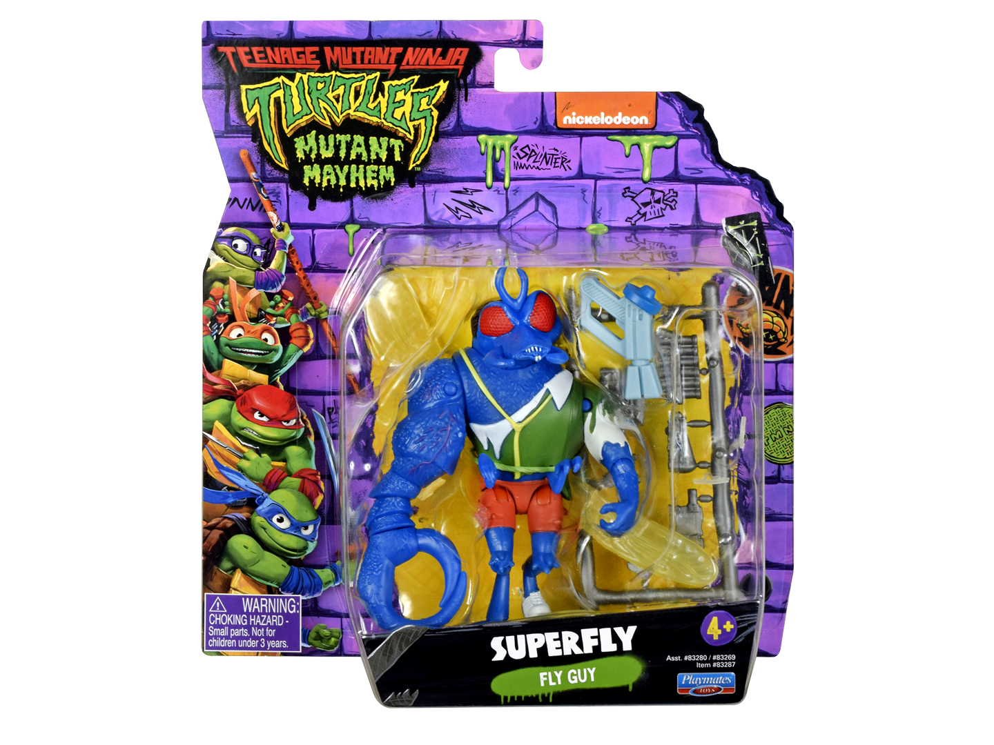Teenage Mutant Ninja Turtles Mutant Mayhem - Superfly - Fly Guy - Action Figure