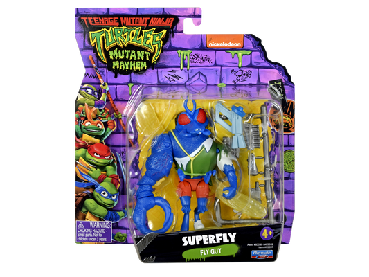 Teenage Mutant Ninja Turtles Mutant Mayhem - Superfly - Fly Guy - Action Figure