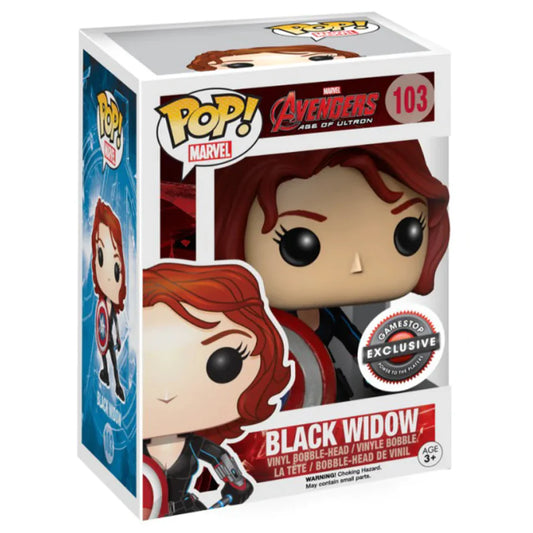 Funko Pop! Marvel - Avenger's Age of Ultron - Black Widow - Gamestop Exclusive - 103