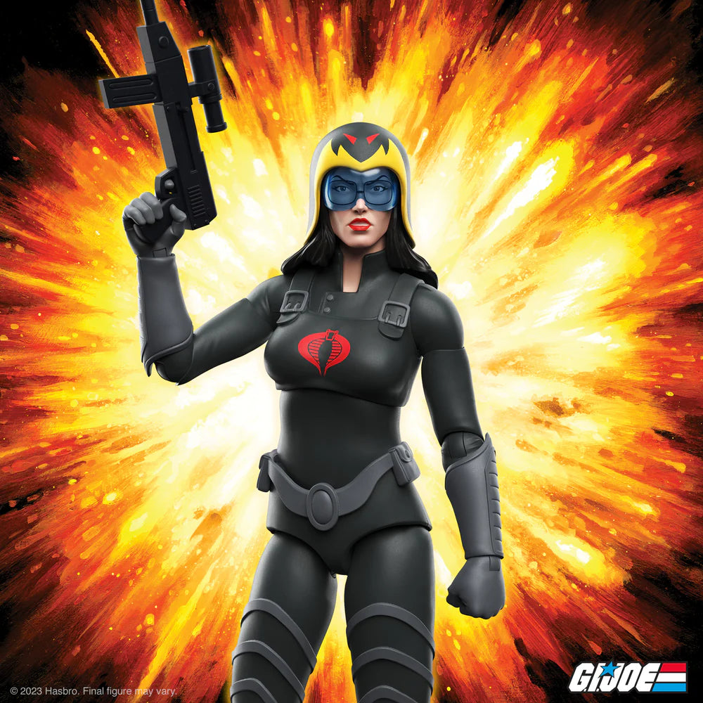 SUPER7 - G.I. Joe Ultimates - Baroness (Intelligence Officer) - Action Figure - Without Shipper