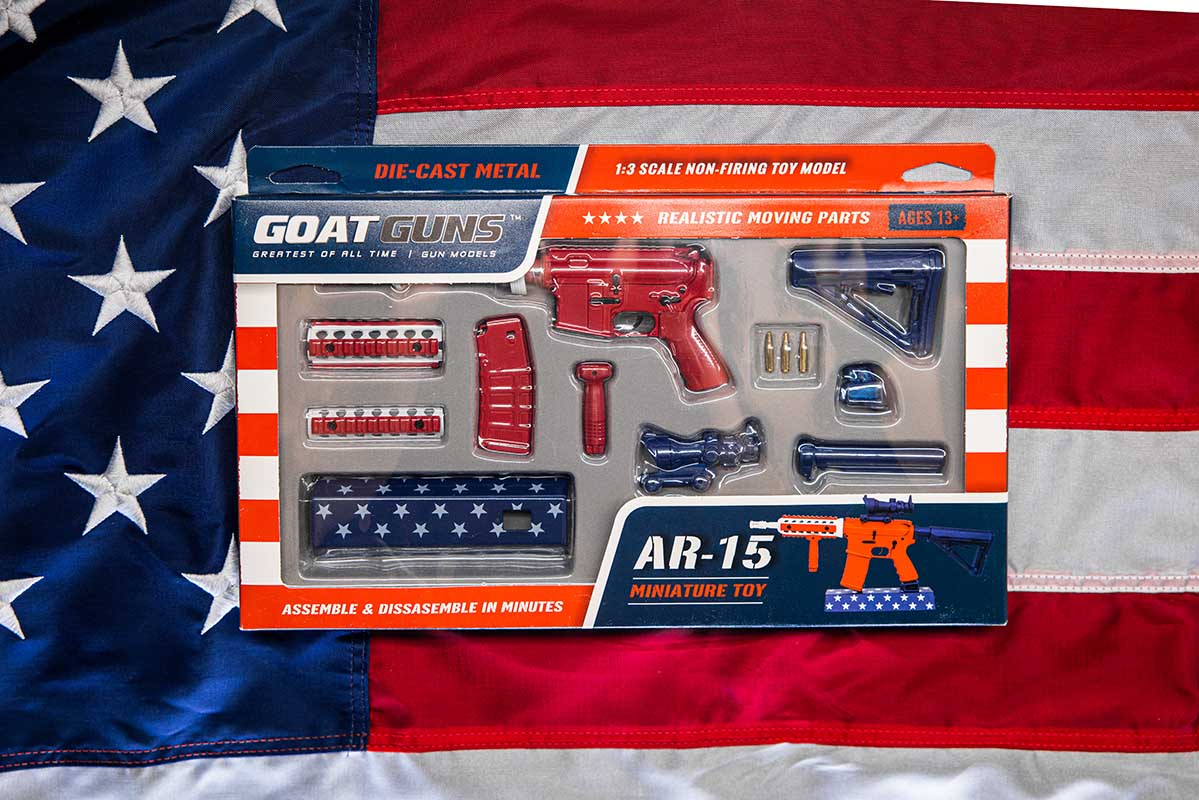 Miniature AR-15 Die Cast Model Kit - (AR15 Model - USA)