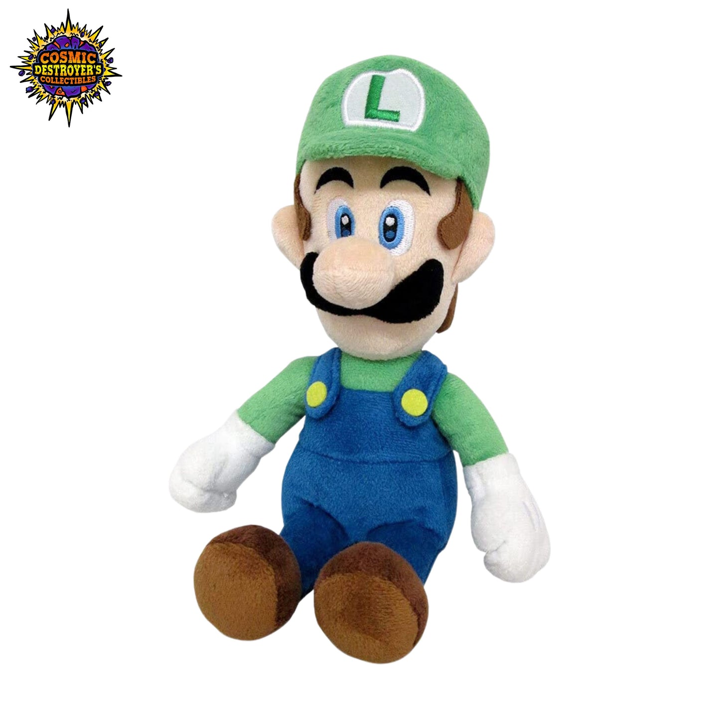 Little Buddy Super Mario Plush - Luigi 10in.