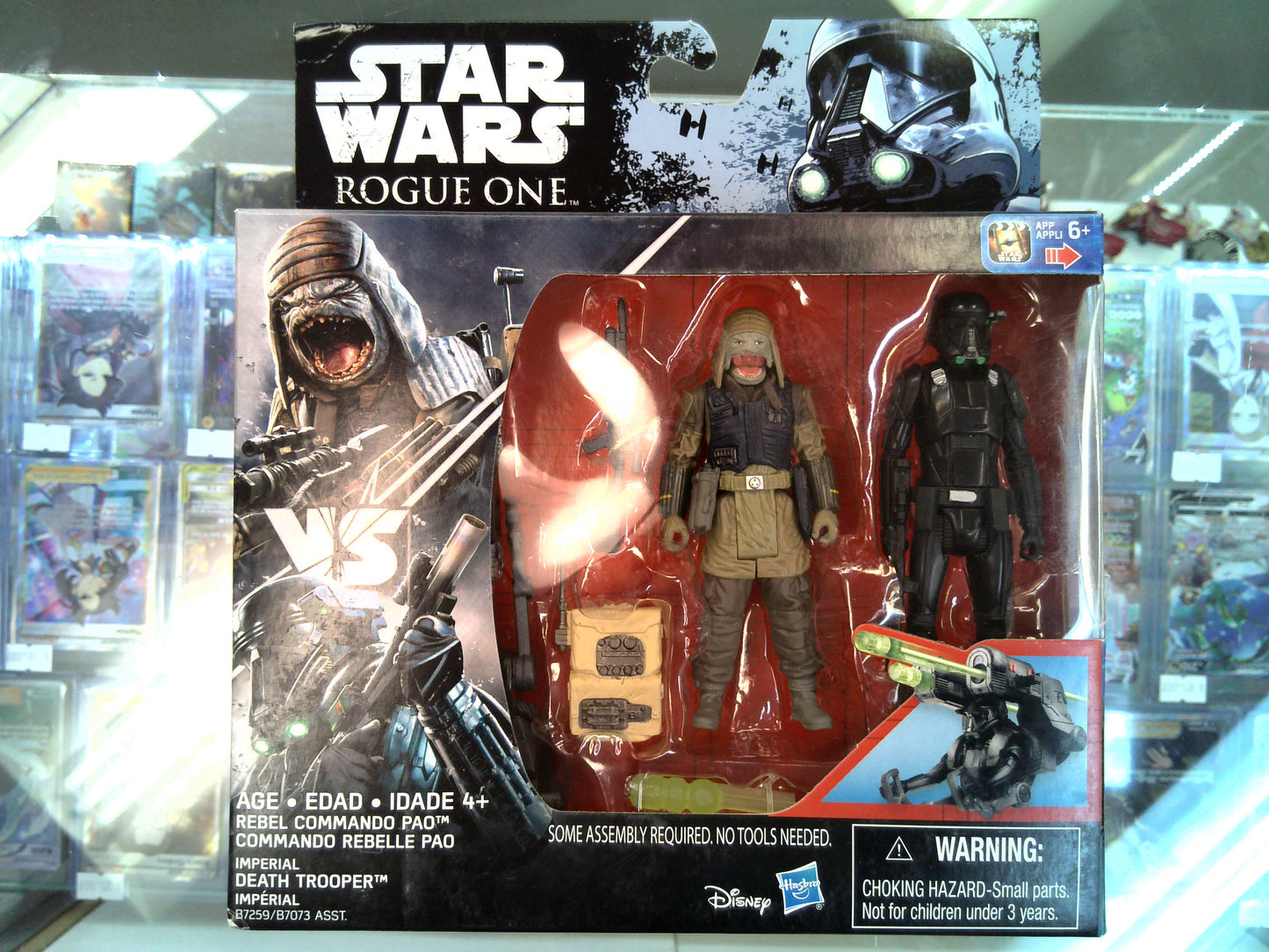 Hasbro - Star Wars - Rogue One - 3.75in - Imperial Death Trooper / Rebel Commando Pao