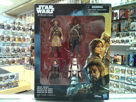 Hasbro - Star Wars - Rogue One - 3.75in - 4pk - Jedha Revolt