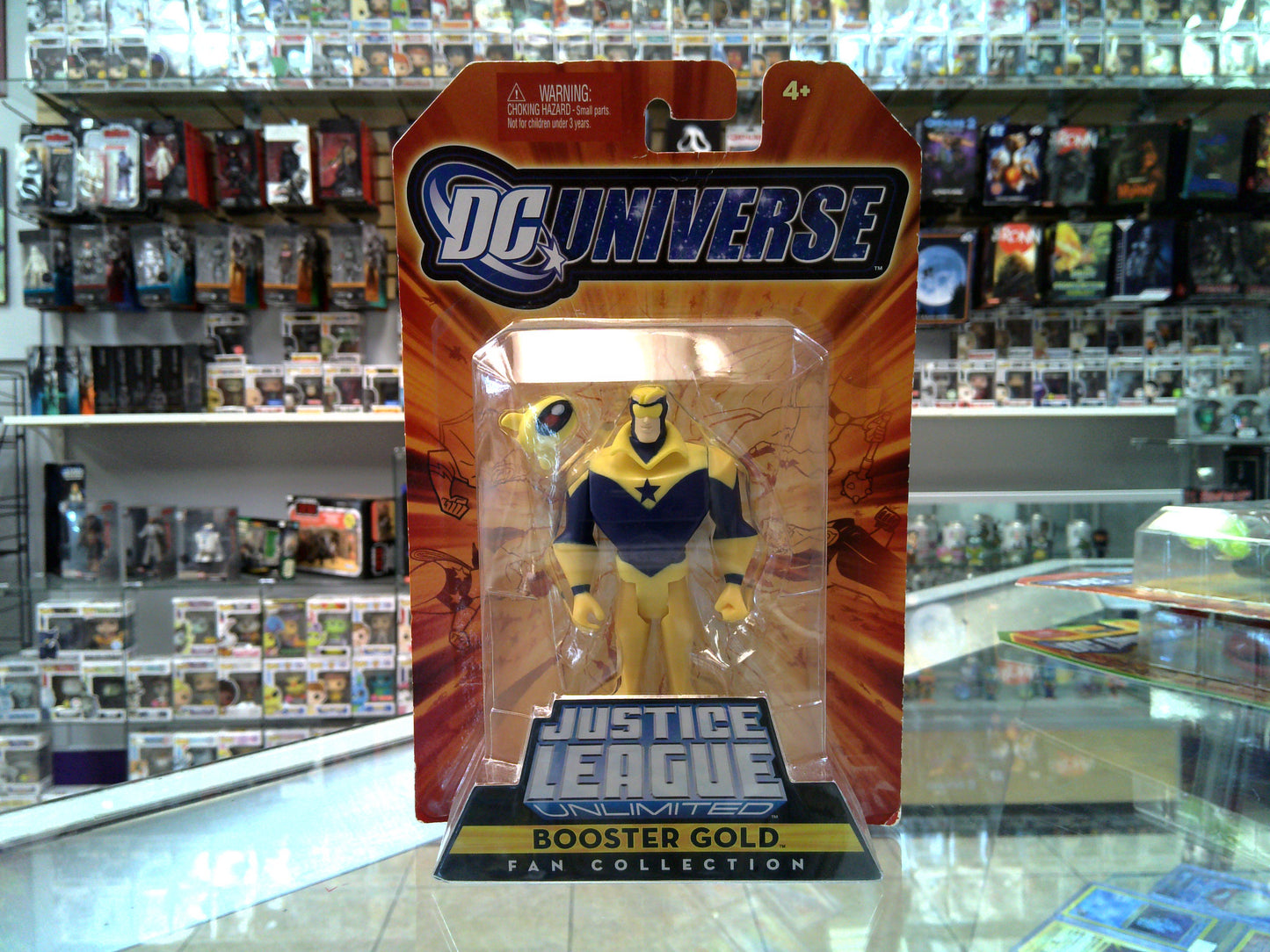 DC Super Heroes Justice League Unlimited - Booster Gold (Fan Collection)
