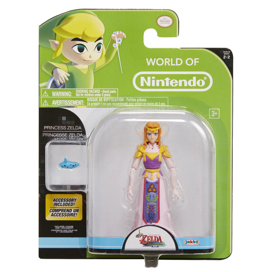 World of Nintendo - The Legend of Zelda Windwaker - Princess Zelda - 4" figure Series 2-2