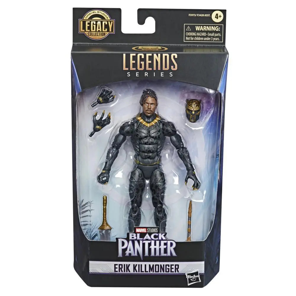 Marvel Legends Black Panther Legacy Collection Killmonger 6-inch Action Figure Collectible Toy