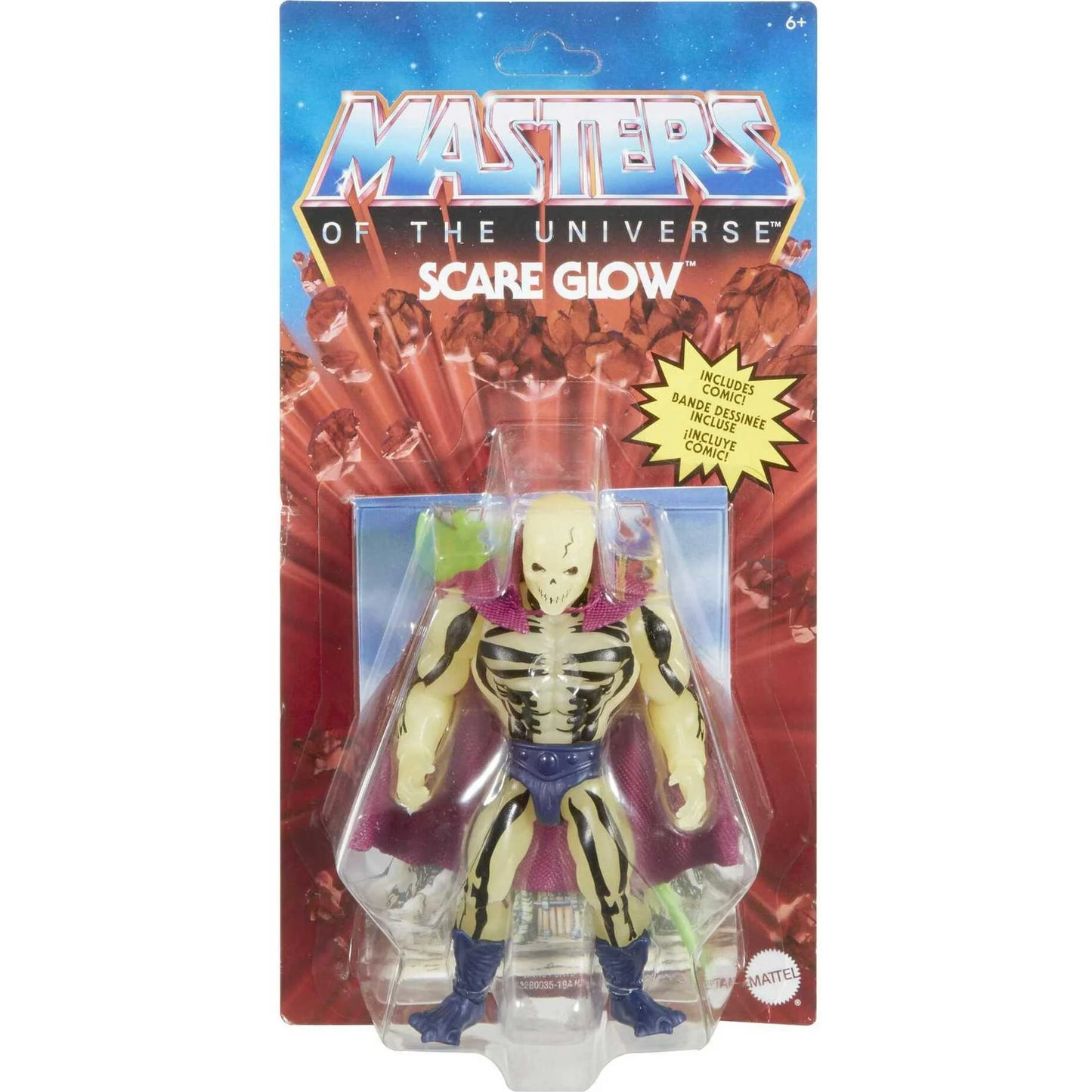 Masters of the Universe Scare Glow - Evil Ghost of Skeletor - New for 20