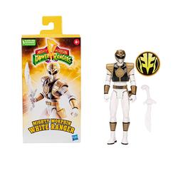 Mighty Morphin Power Rangers - Mighty Morphin White Ranger - 6" Action Figure - VHS Exclusive