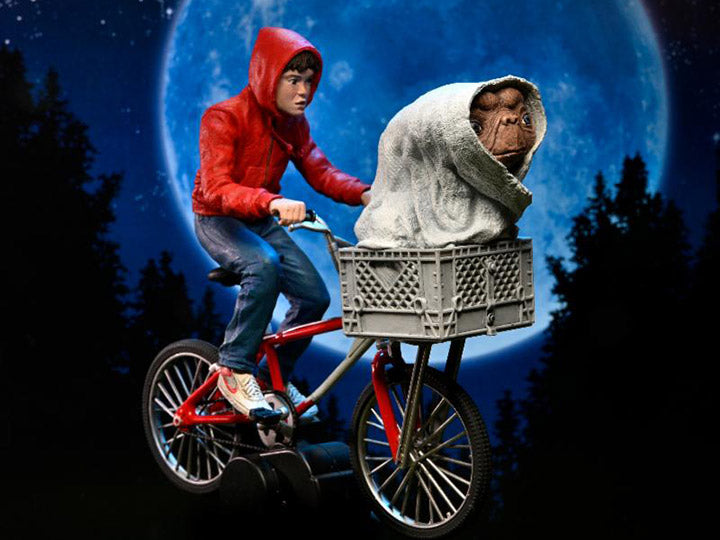 NECA - E.T. 40th Anniversary Elliot & E.T. on Bicycle 7" Scale Figure