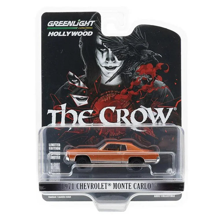 Greenlight - Hollywood - The Crow - 1971 Chevrolet Monte Carlo - Series 43