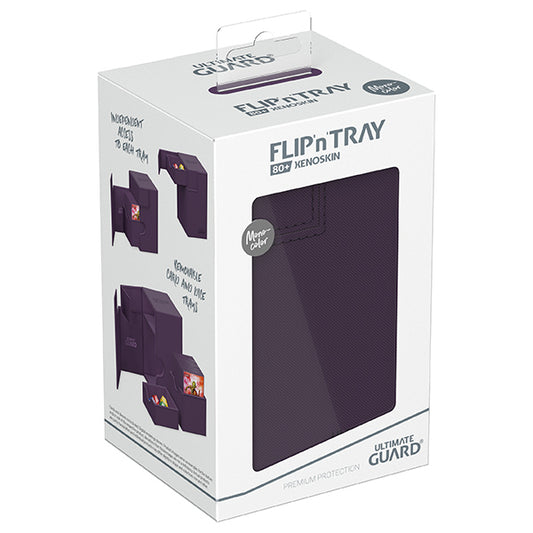 Deck Case: Flip´n´Tray 80+ Standard Size Monocolor - Purple