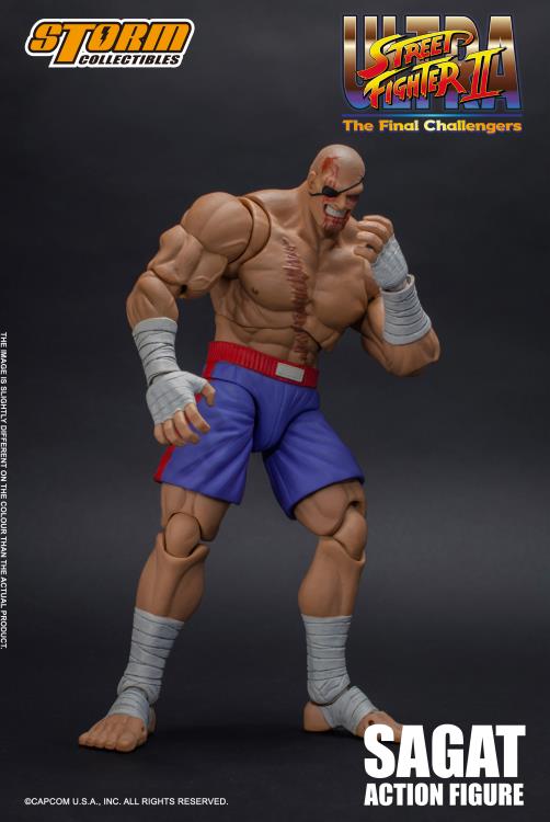 Storm Collectibles - Street Fighter II Sagat 1/12 Scale Figure (OPEN BOX)