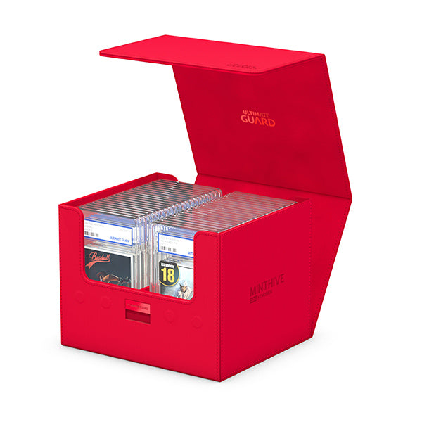 Ultimate Guard - Deck Case: Minthive 30+ Graded- Red
