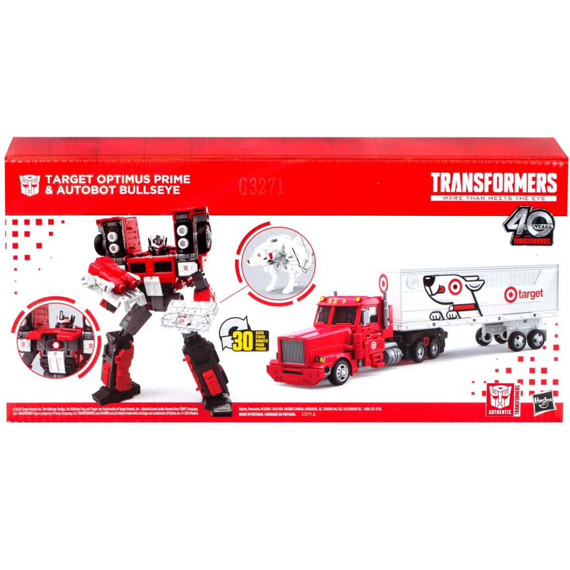 Transformers Generations - Target Optimus Prime & Autobot Bullseye