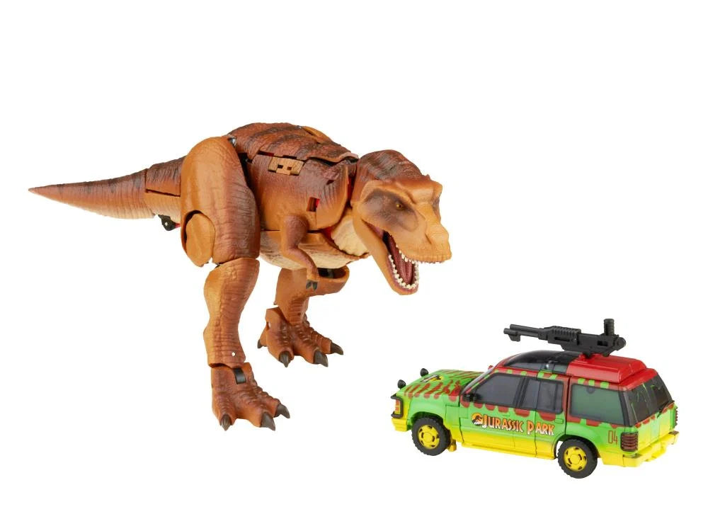 Jurassic Park x Transformers - Tyrannocon Rex and JP93 Two-Pack - Transformers Collaborative