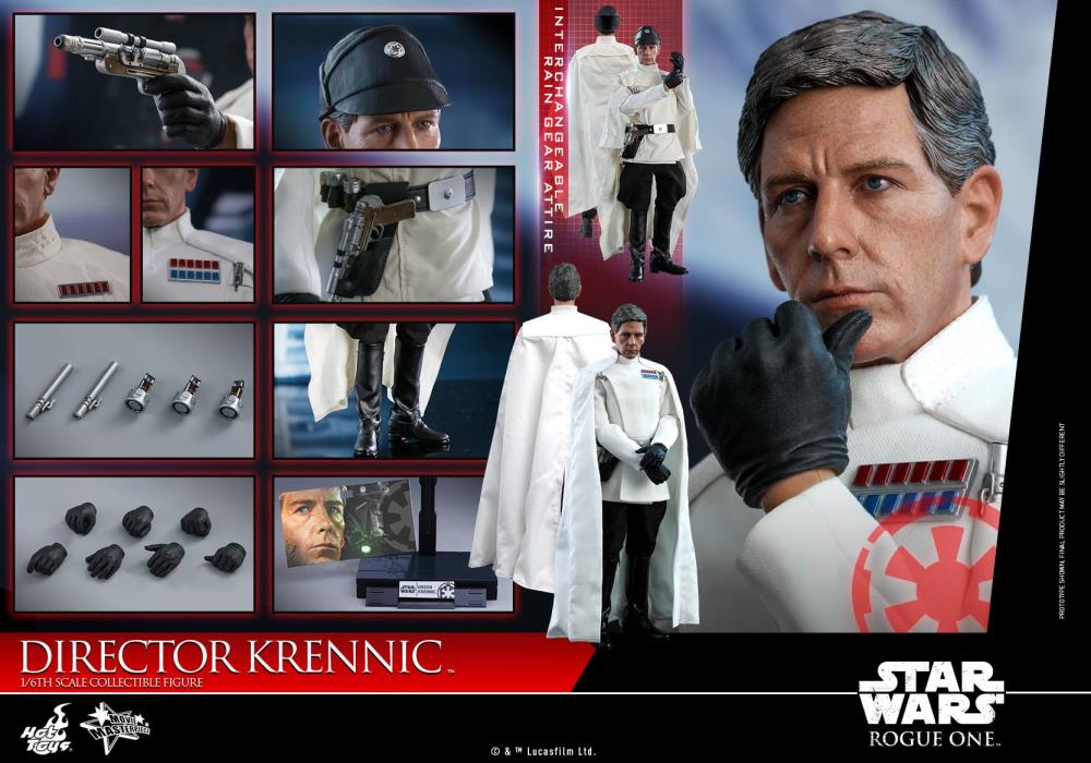 Hot Toys - Star Wars - Director Krennic MMS519 - 1/6 Scale Figure (NO SHIPPER)