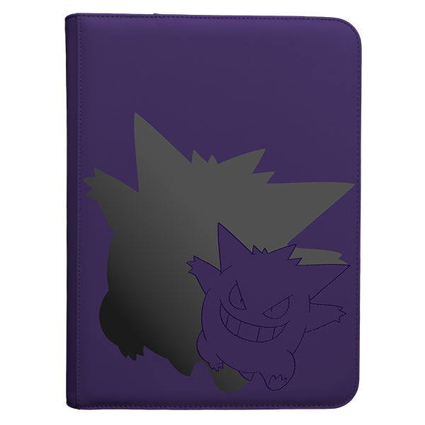 Binder: PRO 9-Pocket Zippered Pokemon- Elite Series Gengar