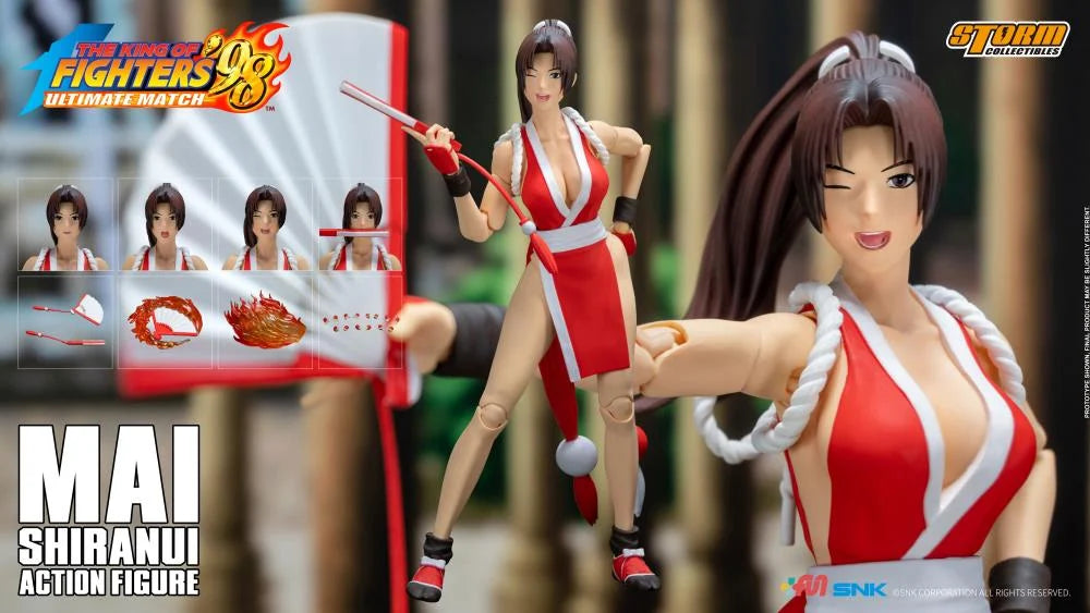 Storm Collectibles - The King of Fighters '98 Ultimate Match - Mai Shiranui  1/12 Scale Action Figure (OPEN BOX)